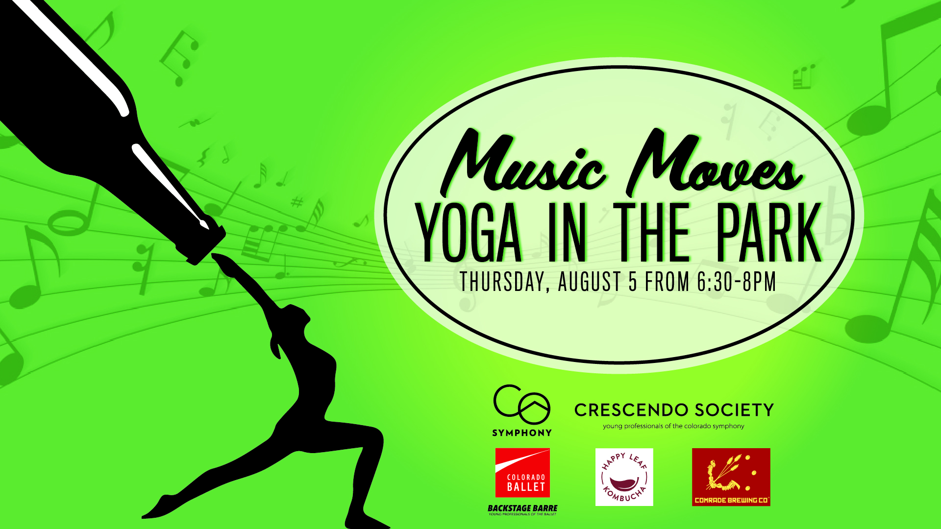 Music Moves - Yoga in the Park Event Image