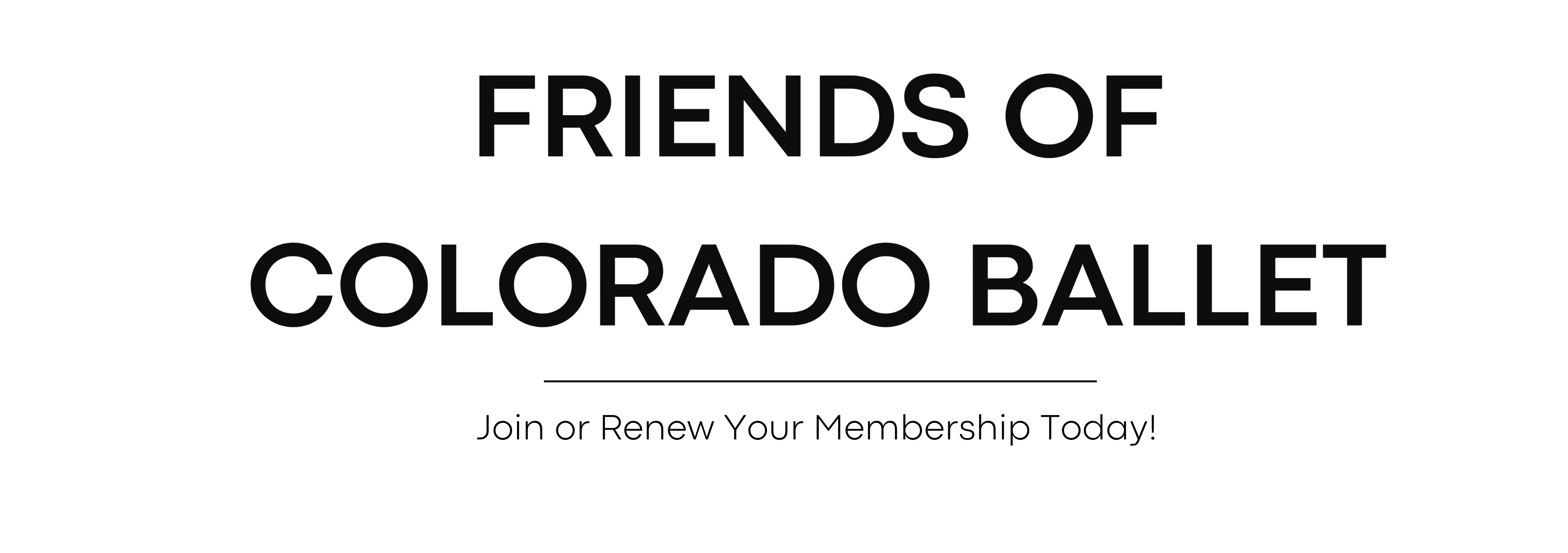 Friends of Colorado Ballet